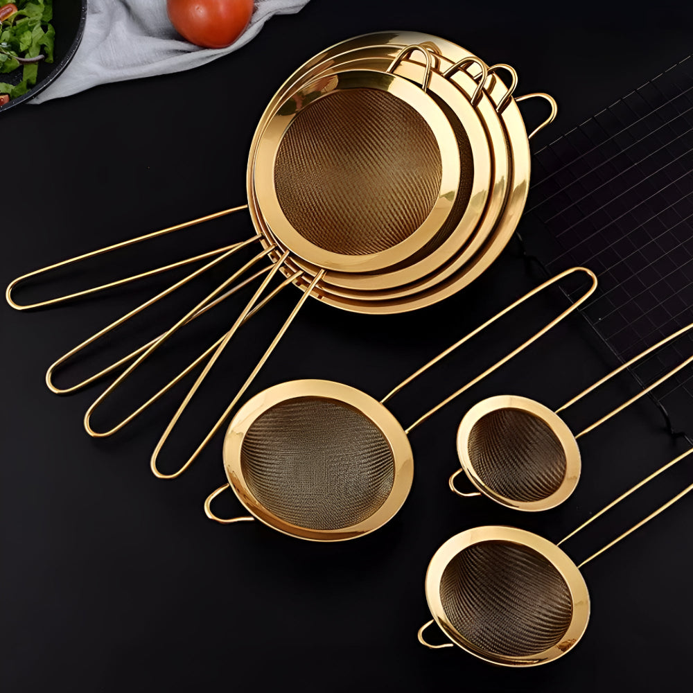 Strainer Set | Gold