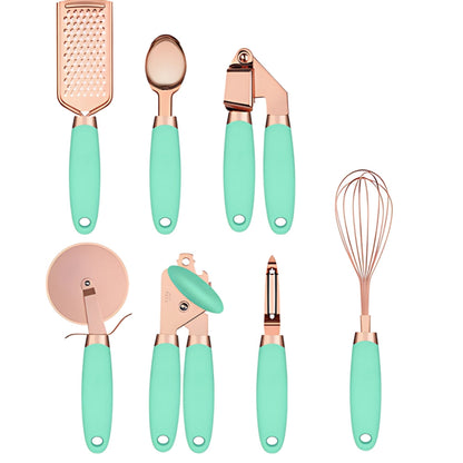 Cooking Utensil Set | Rose Gold |  7 pieces