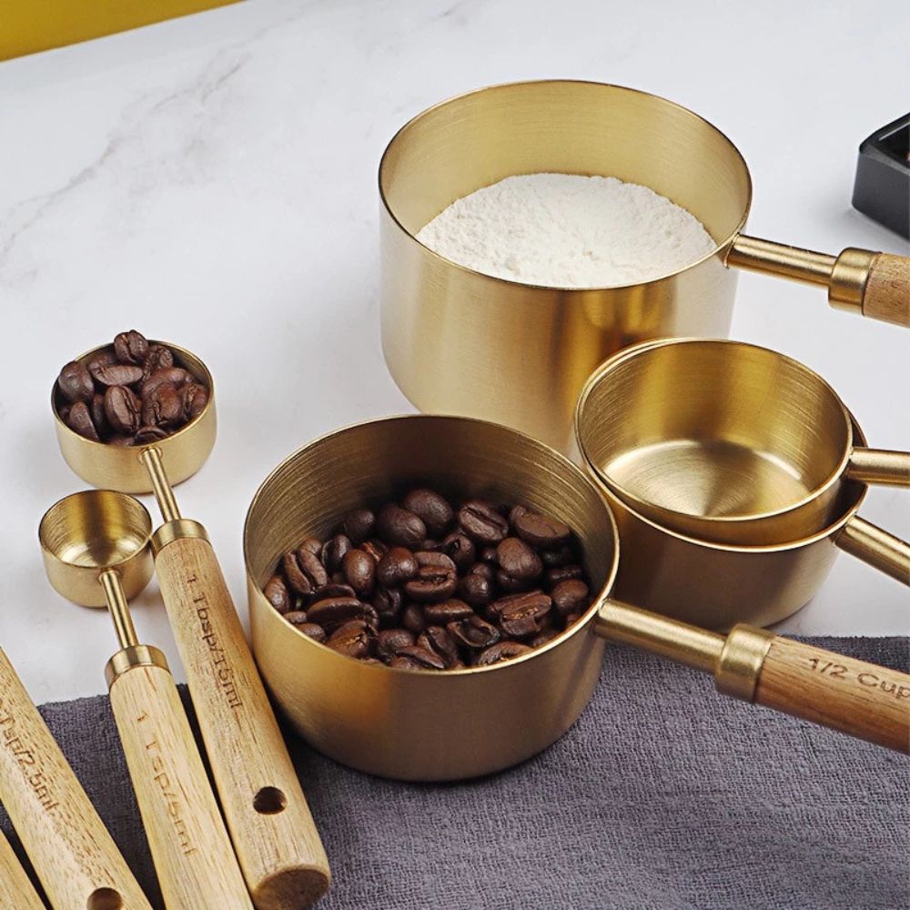 Measering Cup set | Gold | Multi-Size