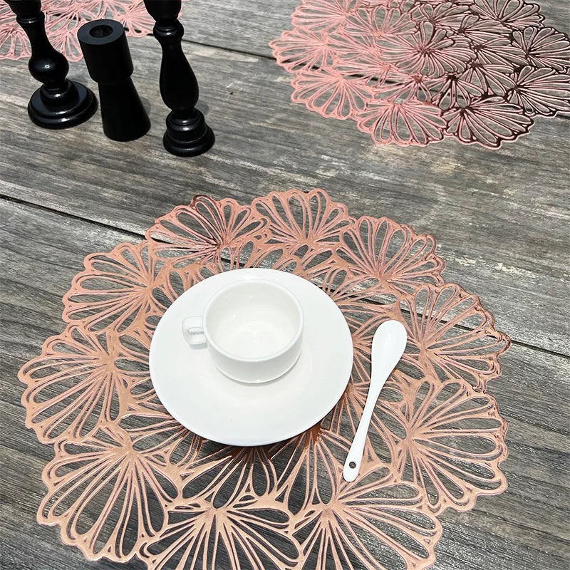 Placemat | Multi-Color | 6 pieces | Flower Design