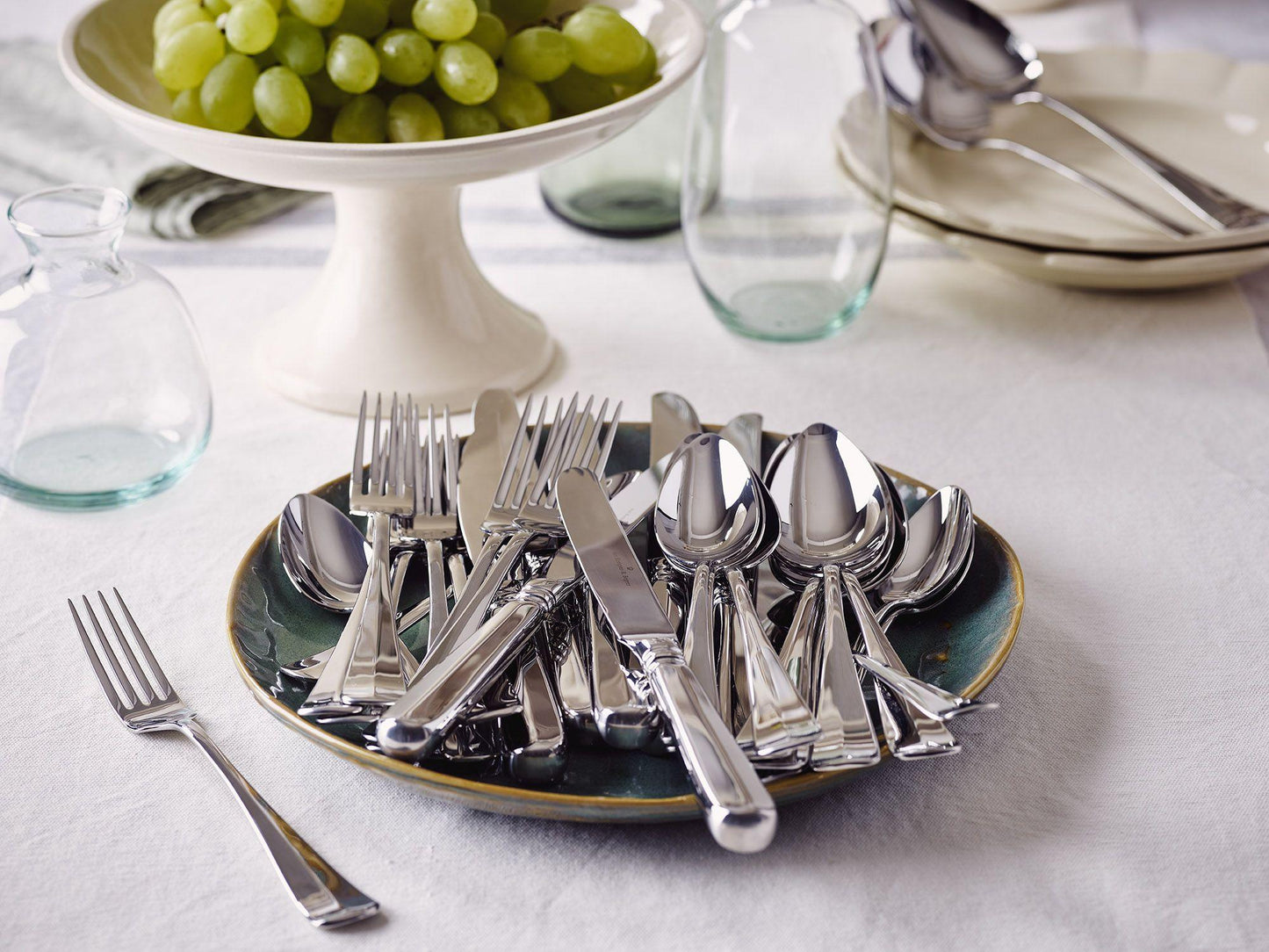 Cutlery Set | Silver | 24 pieces - 6 persons