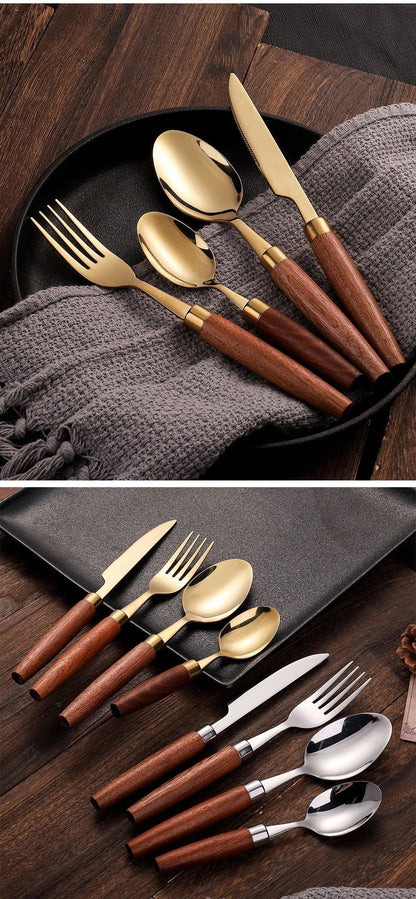 Cutlery Set | Multi-Color | 4 pieces