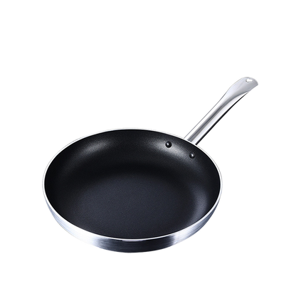 Frying Pan | Black | Multi-Size | Stainless Steel | 'Amber'